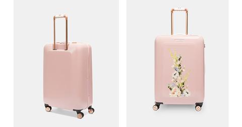 Elagaa Elegant Print Medium Suitcase