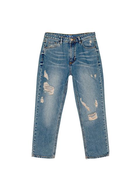 Jeans Mom Fit Rotos