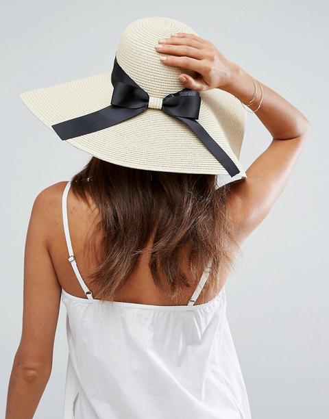 Sombrero Floppy De Paja De Asos