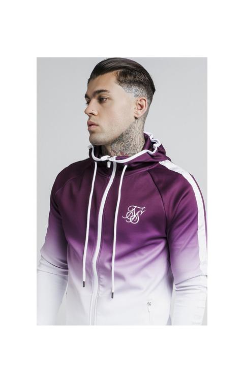 Siksilk zip hot sale through hoodie