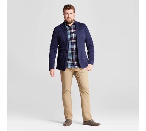 big & tall plaid blazers