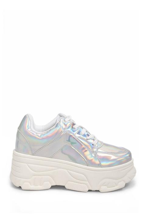 Tenis Tornasol Plataforma de Forever 21 en 21 Buttons