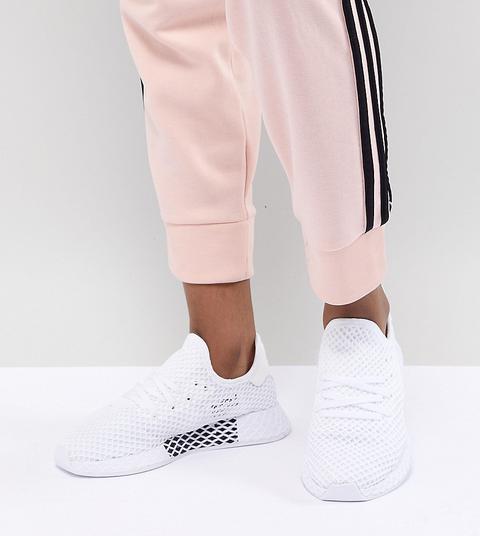 Adidas Originals Deerupt Trainers In White - White