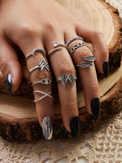 Anillos Plata Casual