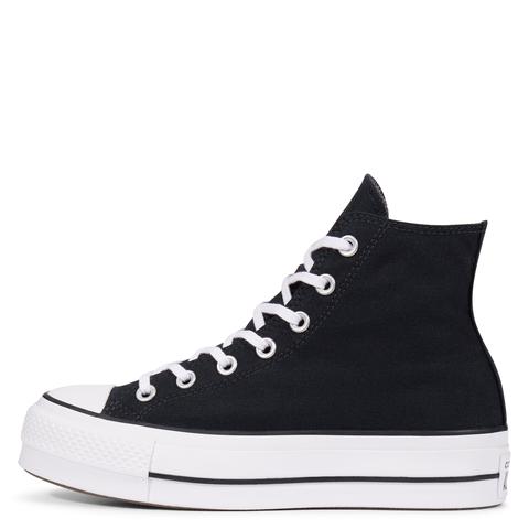 black and white high top chuck taylors