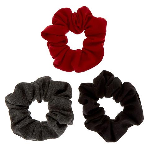 Small Cardinal Hair Scrunchies - 3 Pack