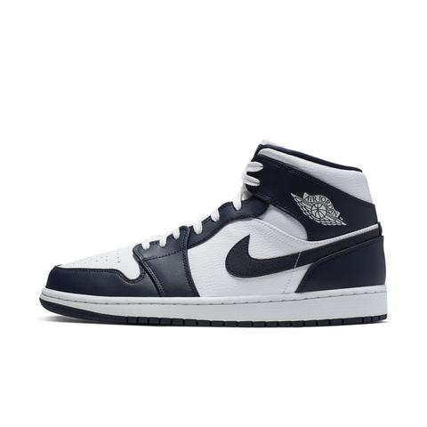 Scarpa Air Jordan 1 Mid - Uomo - Bianco