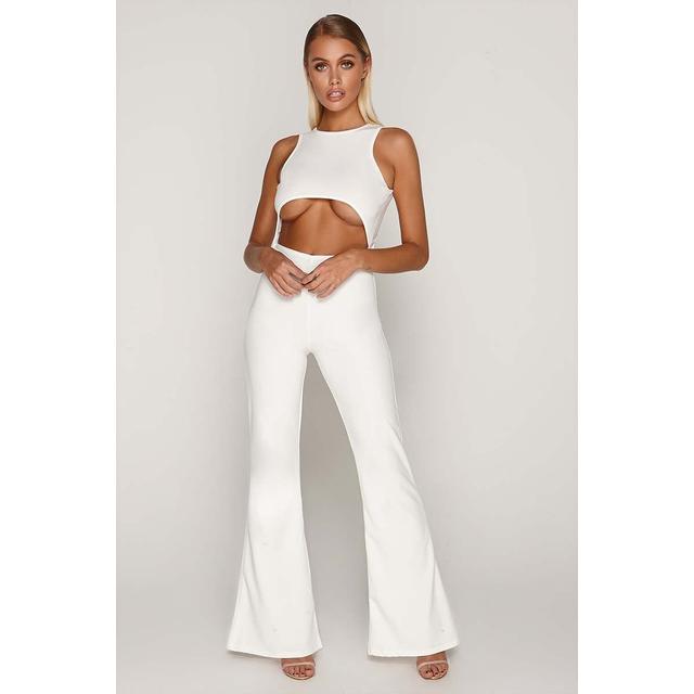 in the style white jumpsuit