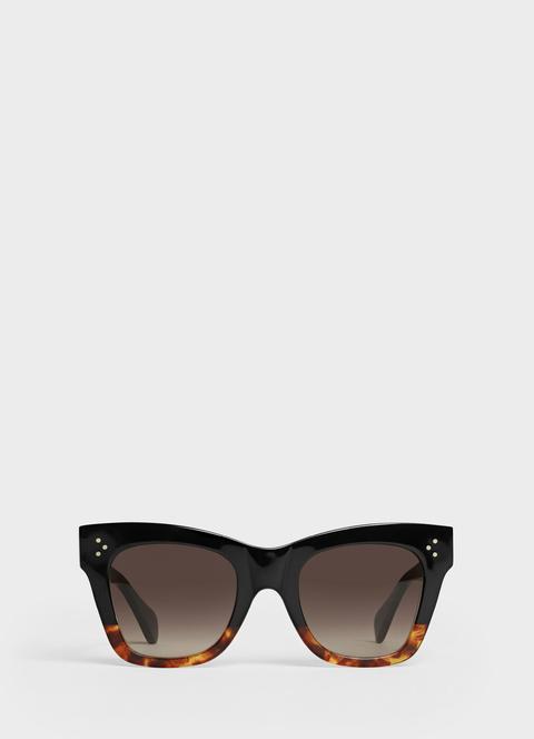 Cat Eye Sunglasses In Acetate