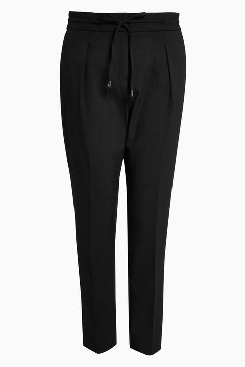Womens Next Black Jogger Detail Trousers