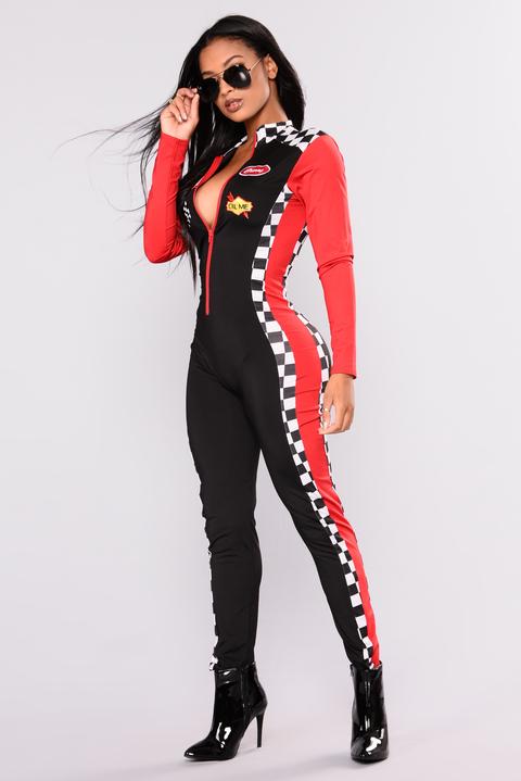 Burning Rubber Costume - Black