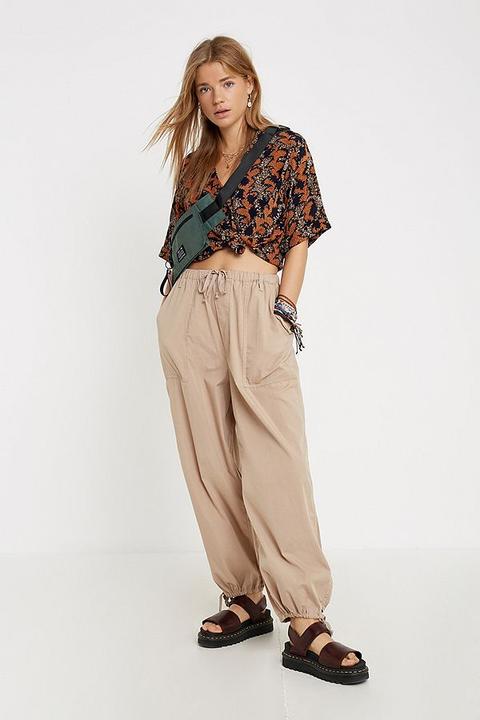 Urban Outfitters Extrem Weite Popelin Jogginghose From Urban Outfitters On 21 Buttons