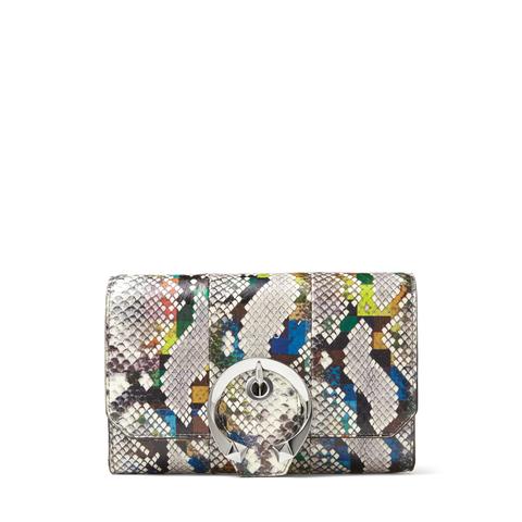 Madeline Mini Xb Sac À Main En Cuir D'élaphe Brillant Mix Multicolore
