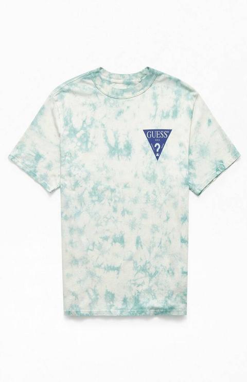 tie dye guess t shirt