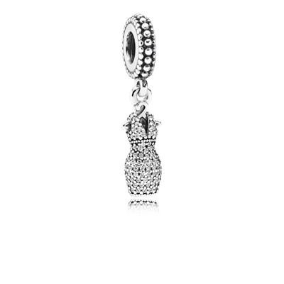 Charm Pendente Abito Scintillante