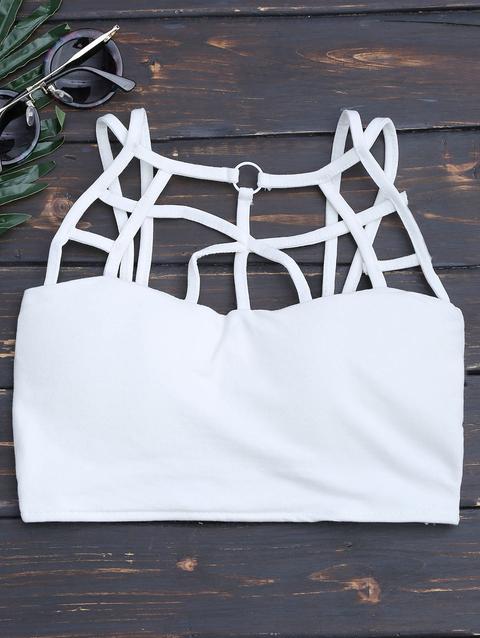 Criss Croce Strappy Crop Top