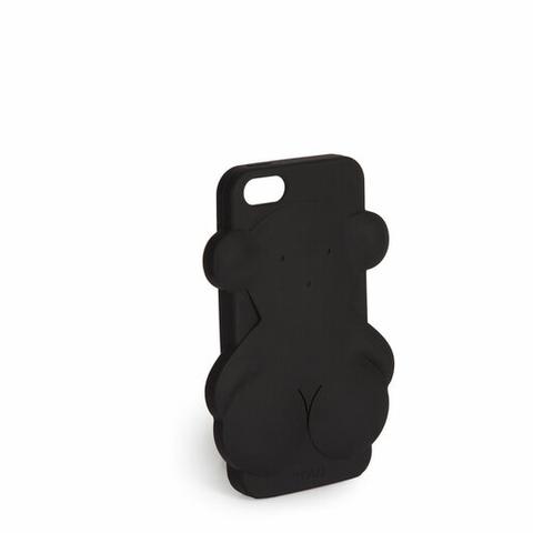 Funda De Móvil Iphone 5 Rubber Bear En Color Negro