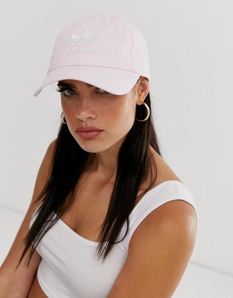 Gorra Rosa Con Trifolio De Adidas Originals