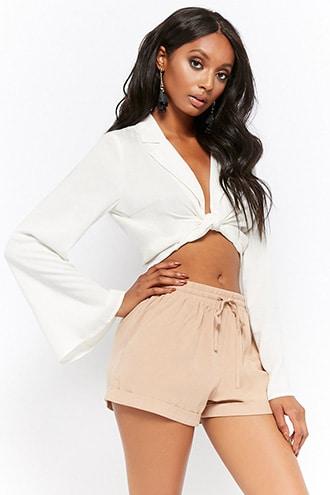 forever 21 drawstring shorts