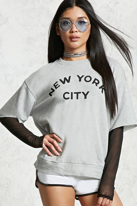 New York City Graphic Combo Top