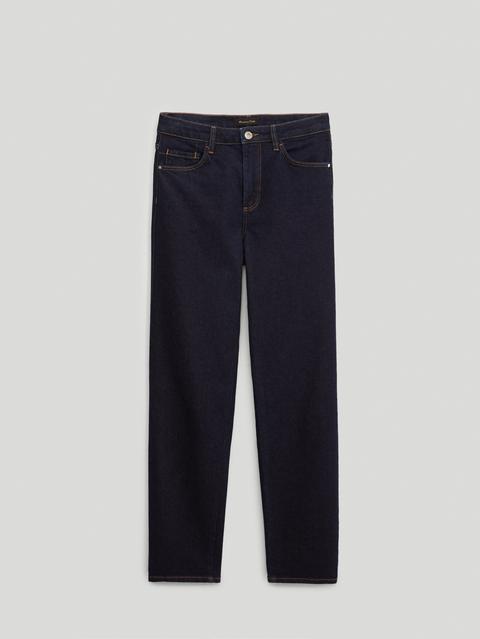 Pantalón Vaquero Mid Rise Cigarrette Fit