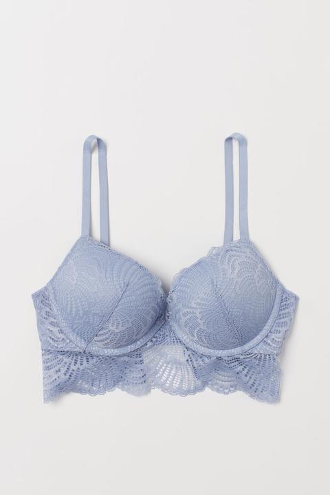 reggiseno blu