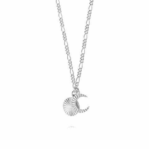 Estée Lalonde Luna Charm Necklace Sterling Silver