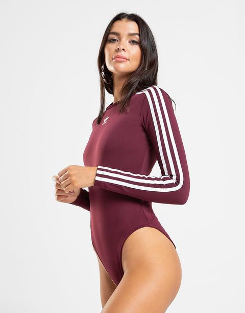 Taxpayer handy Smash Adidas Originals 3-stripes Long Sleeve Bodysuit - Red - Womens from Jd  Sports on 21 Buttons
