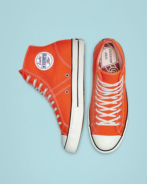 Converse lucky hot sale star orange