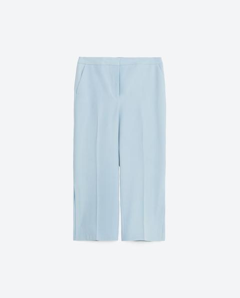 Pantaloni Culotte Spacchi