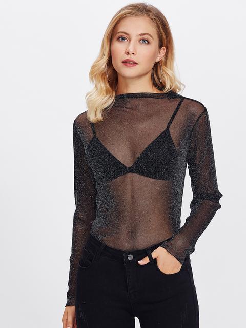 Camiseta Con Transparencia