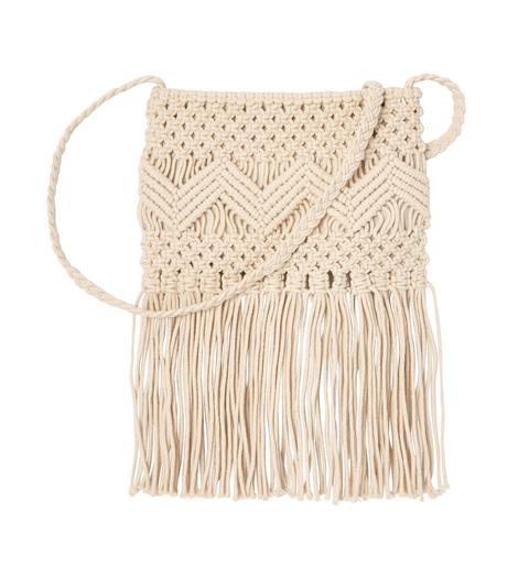 Sac À Franges En Macramé -