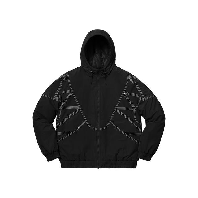 supreme zig zag puffy jacket
