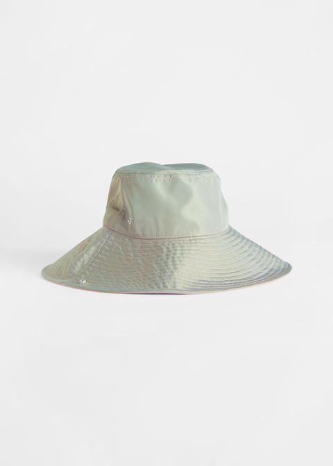 Duo Tone Wide Bucket Hat