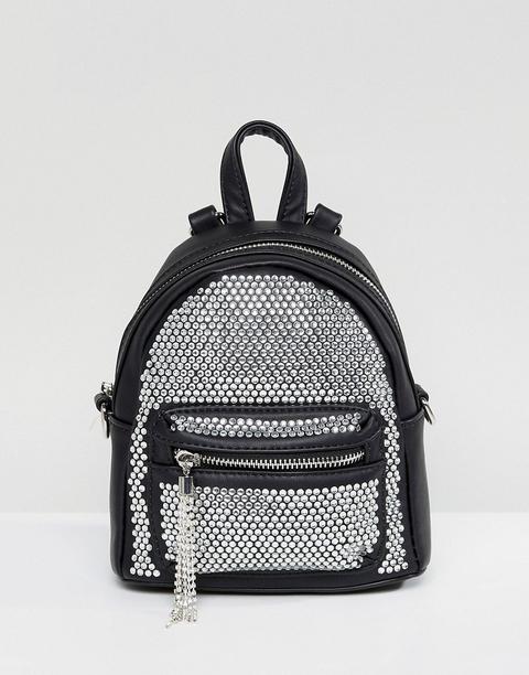 aldo silver backpack