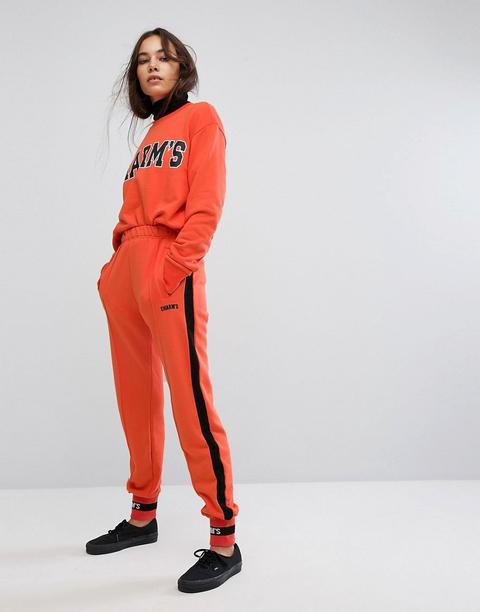 Charms Tracksuit Bottoms With Logo Co-ord