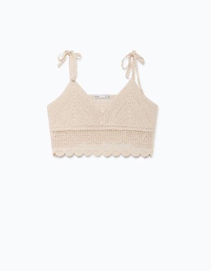 Top Cropped Crochet