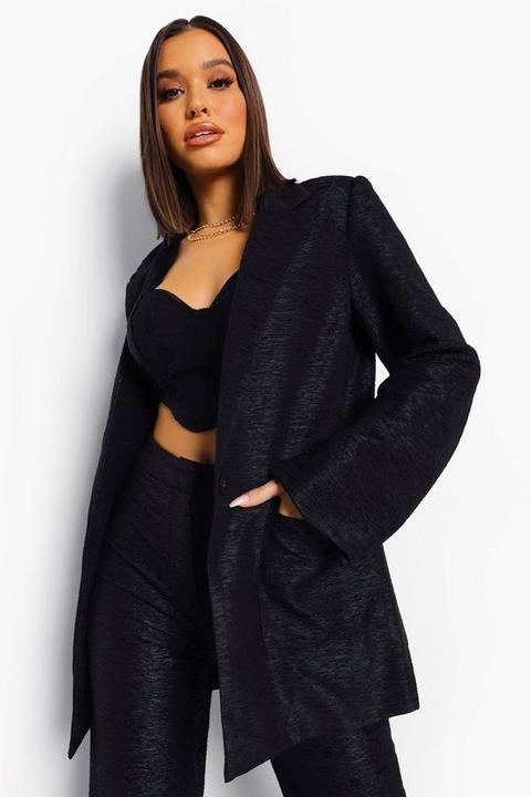 Blazer Oversize - Noir - 40, Noir