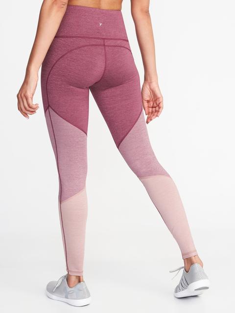 High-waisted Color-block Elevate Compression Leggings For Women from Old  Navy on 21 Buttons