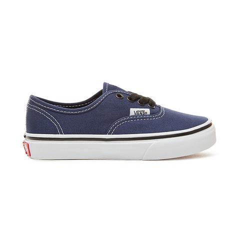 vans authentic blue black