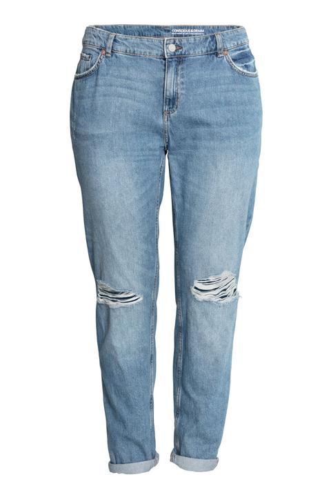 H & M+ Boyfriend Jeans - Azul