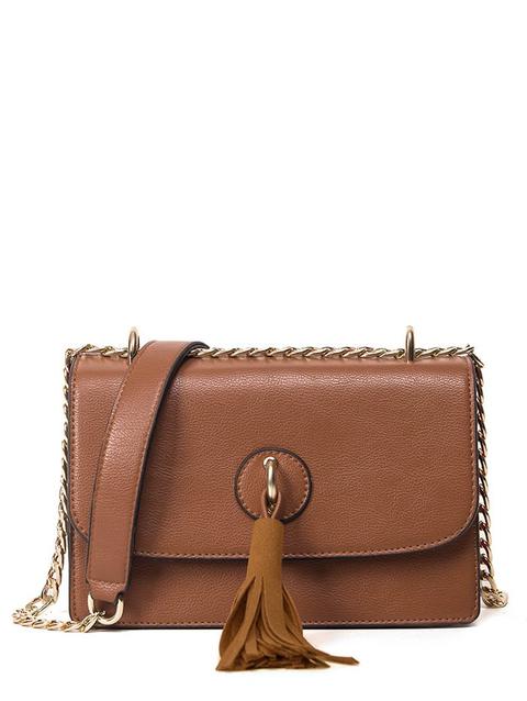 Tassel Chains Cross Body Bag