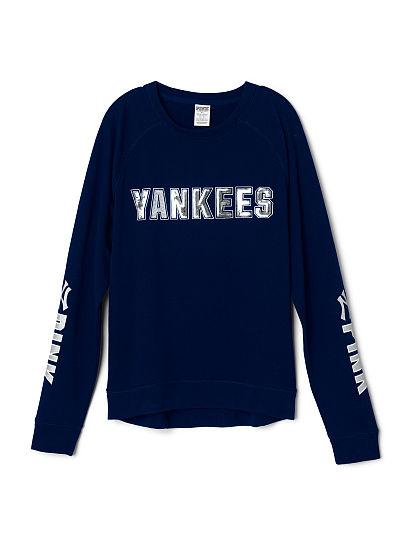 Sudadera Asimétrica De Cuello Redondo New York Yankees