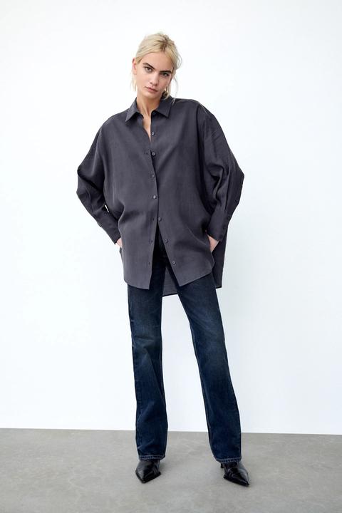 Camisa Oversize Fluida