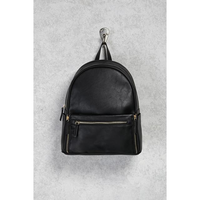 forever 21 faux leather backpack