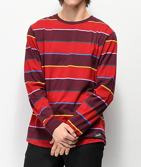 Empyre Recon Dark Red Striped Long 