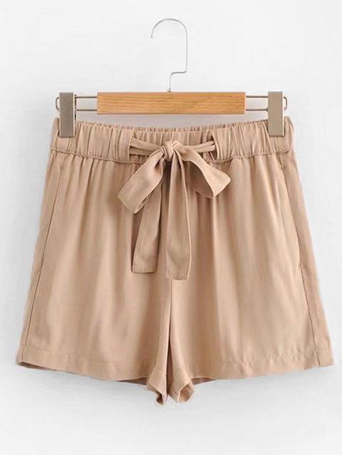 Short Tie Front Shorts