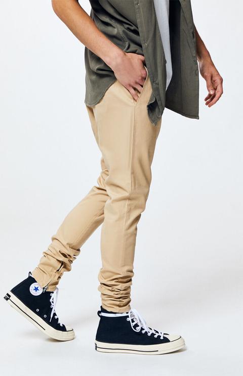 pacsun khaki joggers