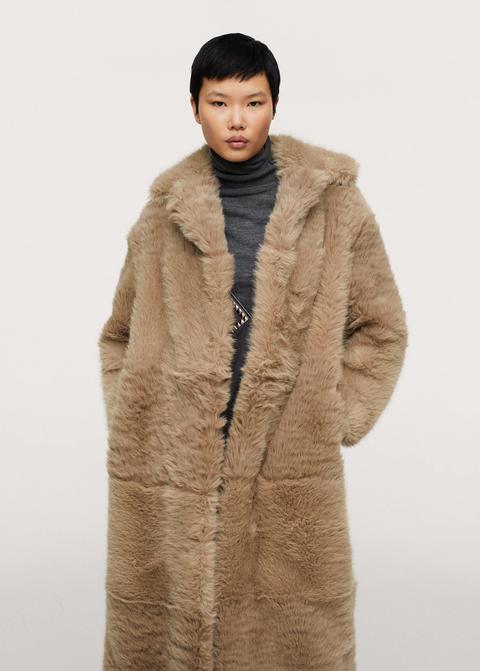 Abrigo Pelo Oversize