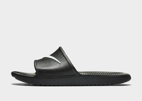 Nike Kawa Slides - Black - Mens